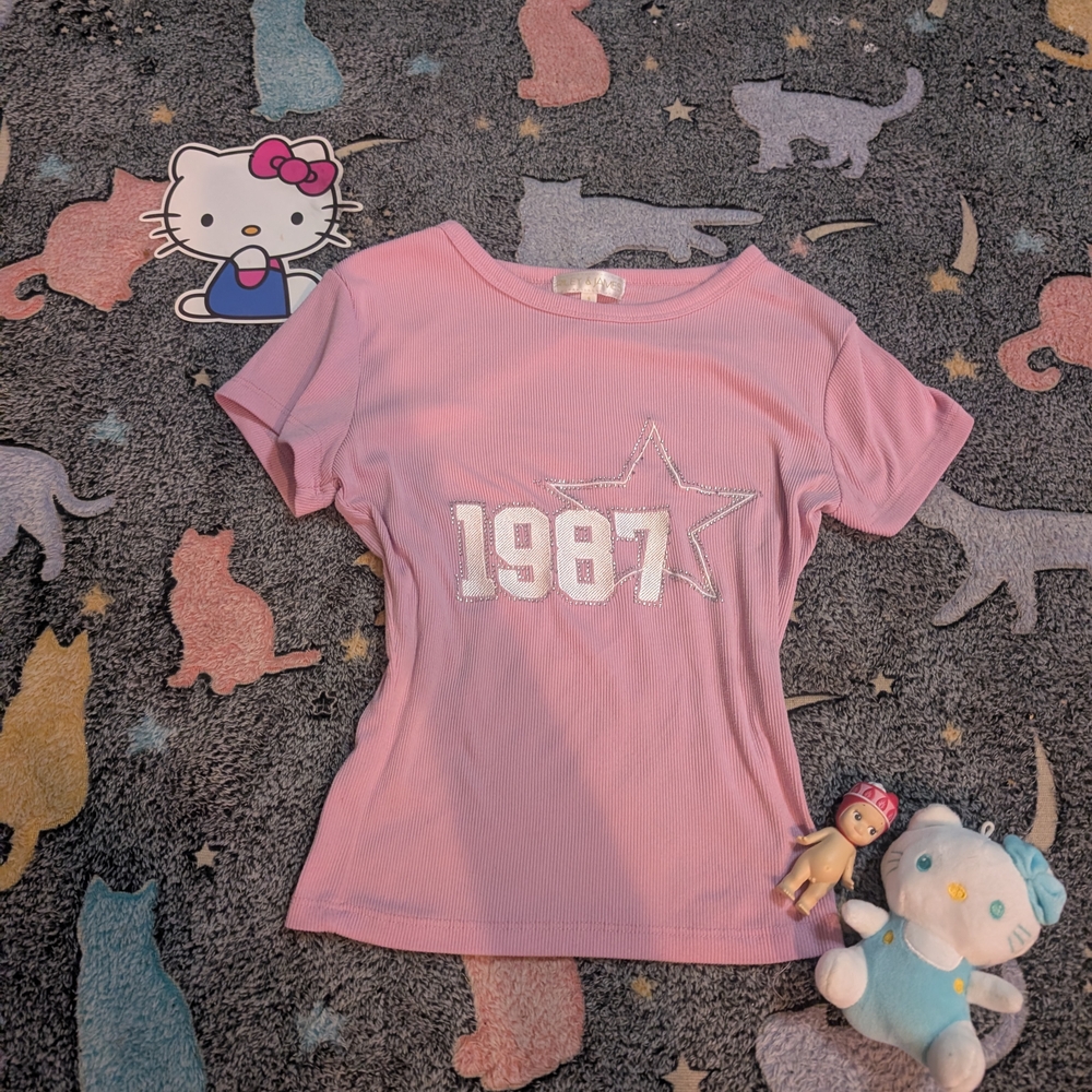 1987 Pink Kids T-Shirt